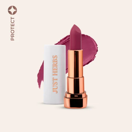 Just Herbs Long Stay Relaxed Matte Lipstick -  JHRM-23 VIOLET WHISPER