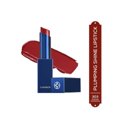 Chambor Tres Shine Plump++ Lipstick - 303 Roman Romance