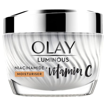Olay Vitamin C Face Cream with Niacinamide l Even Glow & Smooth Texture l Normal, Oily, Dry & Combination Skin l Parabens & Sulphate-free l 50g