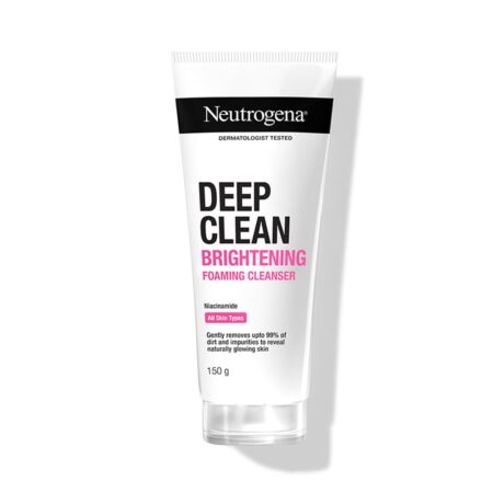 New & upgraded Neutrogena Deep Clean Brightening Foaming Cleanser - 150g