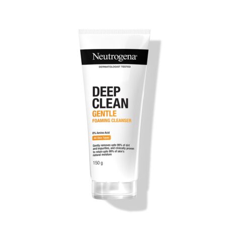 New & upgraded Neutrogena Deep Clean Foaming Cleanser | Hydrating, non drying | Gentle Formula - 150g