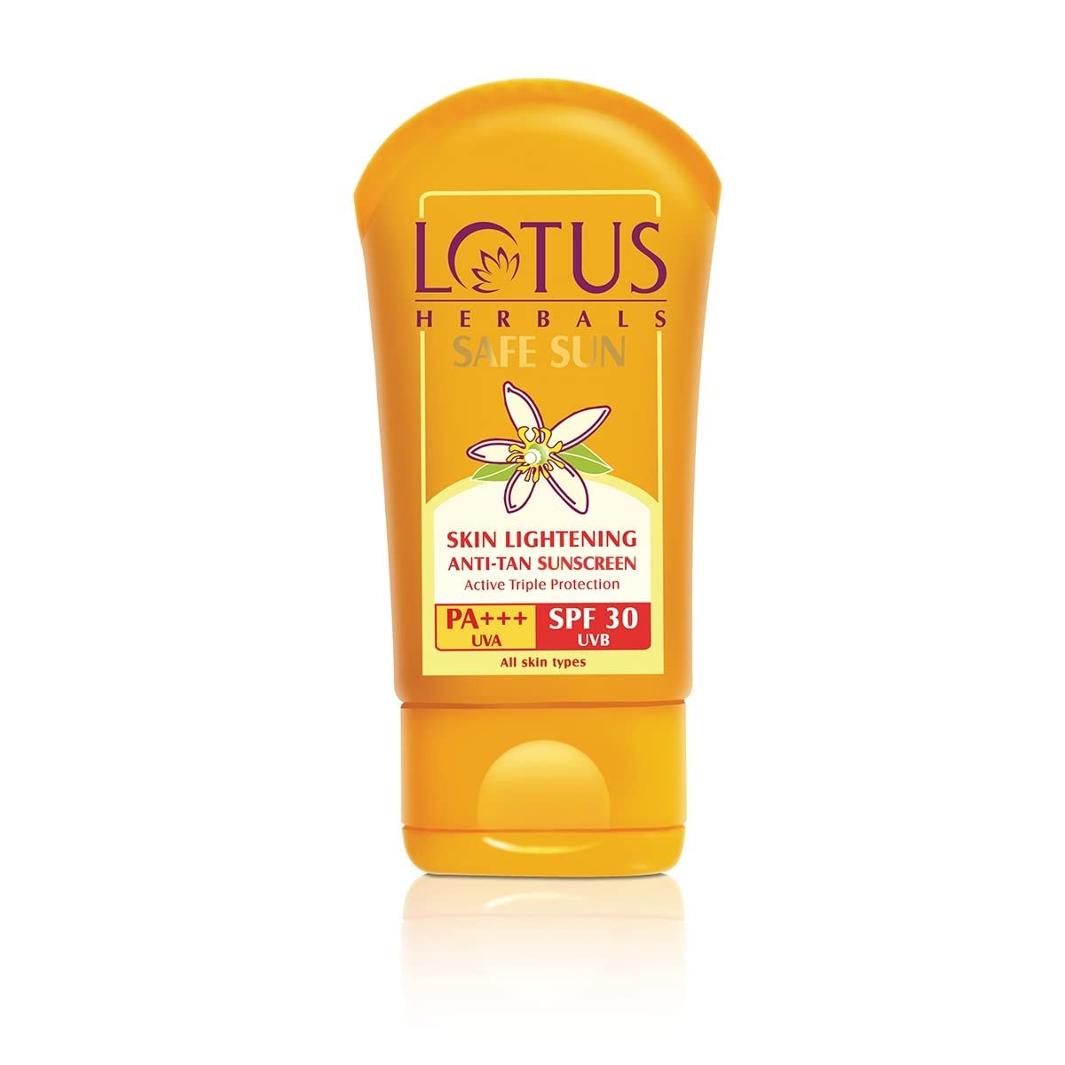 Lotus Herbals Sunscreen SPF 30 PA+++ - 50 grams Cream - Beautiful Store