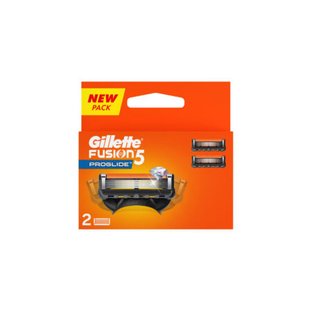 Gillette Fusion Proglide Blades for men with styling back blade - 2 count for Perfect Shave and Perfect Beard Shape