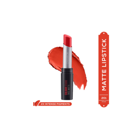 Chambor Tres Matte Lipstick Lasting Bold Pigment with SPF 30 - N 201 Empress Court Rouge
