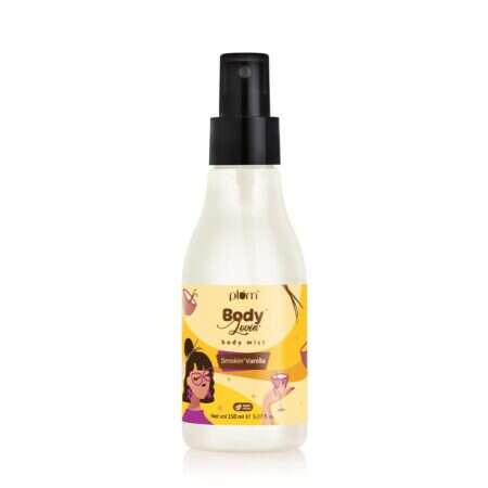 Plum BodyLovin' Smokin' Vanilla Body Mist | Long Lasting Spicy Fragrance for Women & Men With Honeysuckle, Musk | High on Fun | Travel-Friendly Perfume Body Spray 150 ml