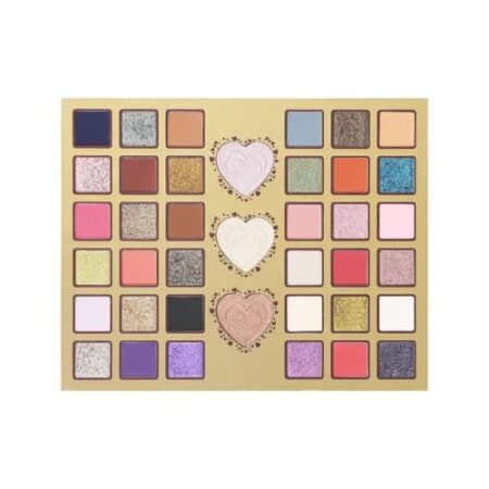 SHOPAAREL Heartbeat Matte Eyeshadow & Highlighter Palette, Assorted, 1 Count