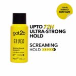 Got2b Glued Blasting Freeze Hairspray for Extreme Styling, Ultra Strong Hold Level 6, Long-Lasting Fixation, Vegan Formula - 100ml