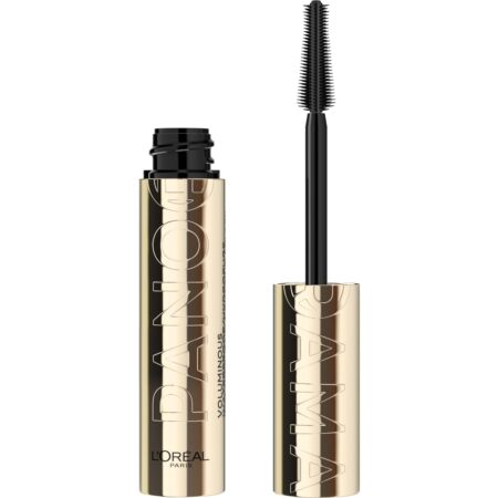 L’Oreal Paris Voluminous Panorama Waterproof Mascara Volumizing, Clump Free, Smudge free, Long-lasting, Black, 9.9ml