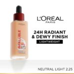 Loreal Paris Infallible 24H Tinted Serum Foundation - 2-2.5 Neutral Light (30 ml) 1