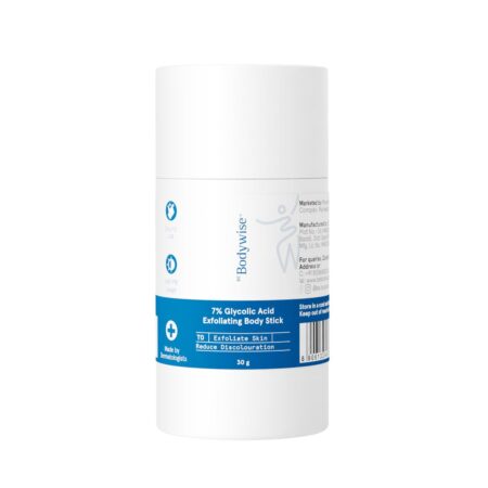 Be Bodywise 7% Glycolic Acid Exfoliating Body Stick-30g