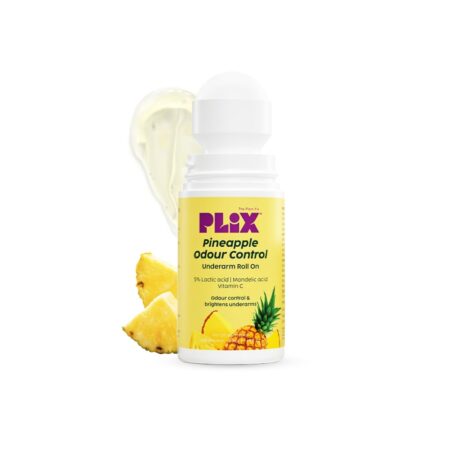 The Plant Fix Plix Pineapple Odour Control Underarm Roll-On -50Ml