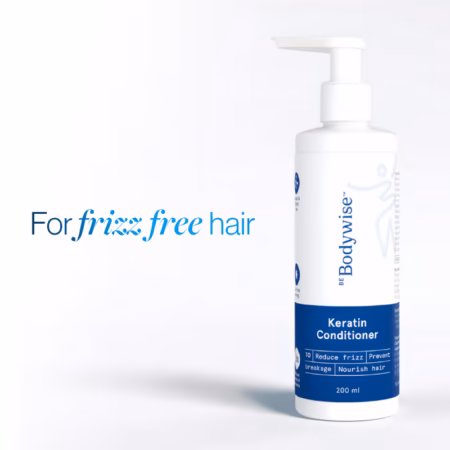Be Bodywise Keratin Conditioner (Paraben and SLS Free) - Reduces Frizz and Locks in Moisture -200ml